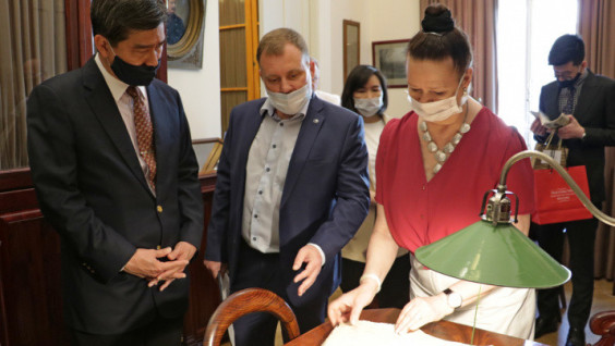 Ambassador of the Kingdom of Thailand to Russia Visited Headquarters of the RGS in St.Petersburg