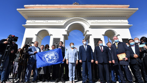 В Бурятии открыли памятник первопроходцам Центральной Азии