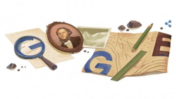 Google Released a Doodle in Honor of Pyotr Semyonov-Tyan-Shansky's Birthday