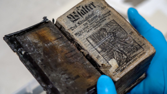 Smugglers's Psalter: the RGS Archeologists Recover the Miraculously Preserved Book From the Bottom of the Baltic Sea