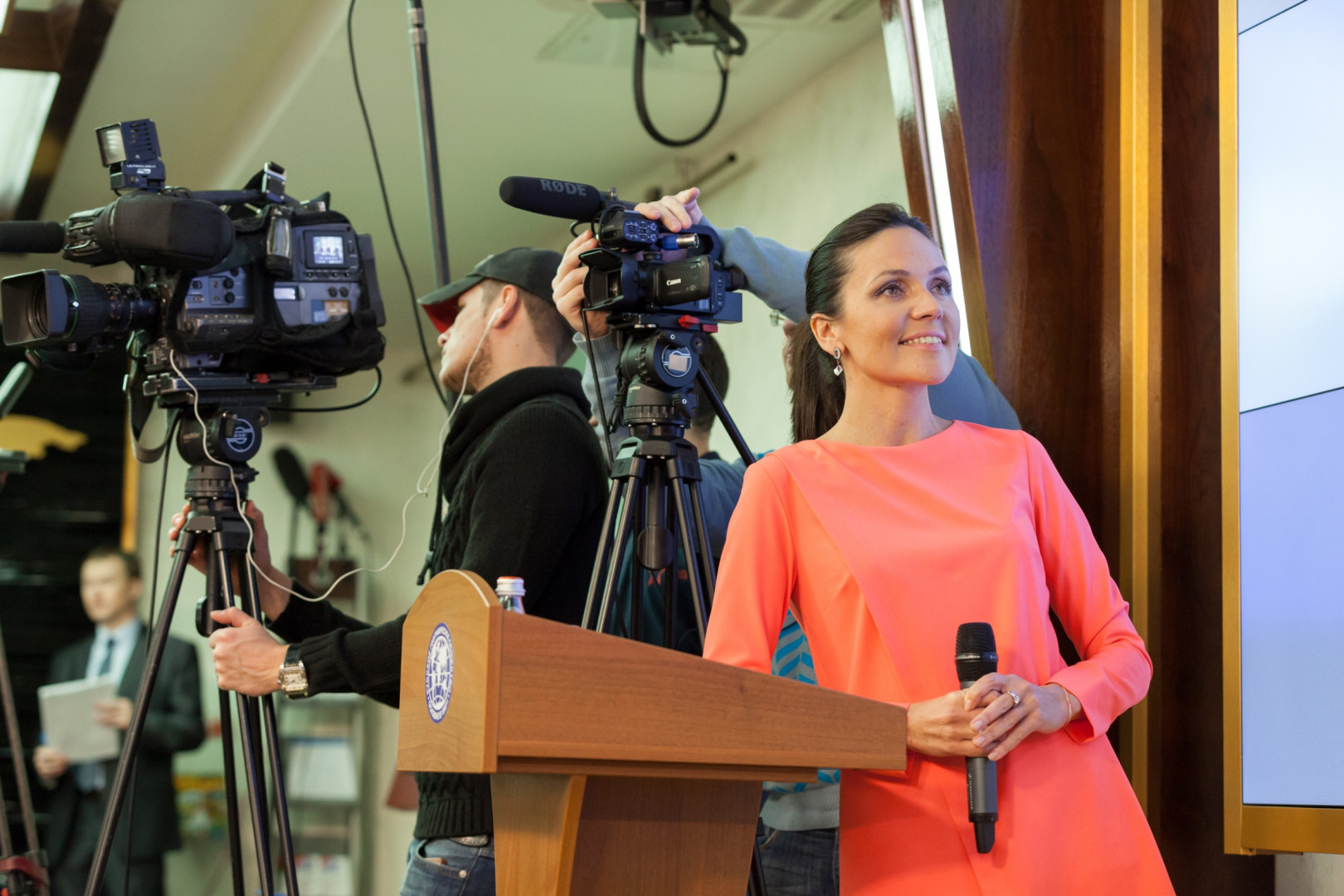 Пресс-конференция, посвященная первому Фестивалю Русского географического общества (21 октября 2014)