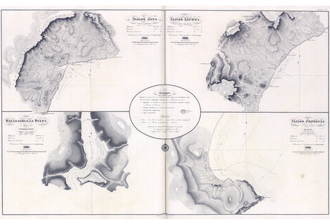 Знаменитый "Атлас Чёрного моря" XIX века опубликован на Геопортале РГО