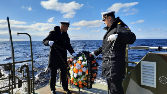 На Ладоге почтили память погибших 80 лет назад гидрографов