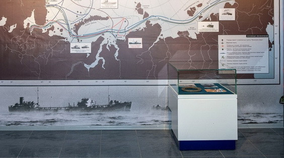 A Part of the Steamer "Tbilisi" Joins the Collection of the Museum of Local History in Dudinka