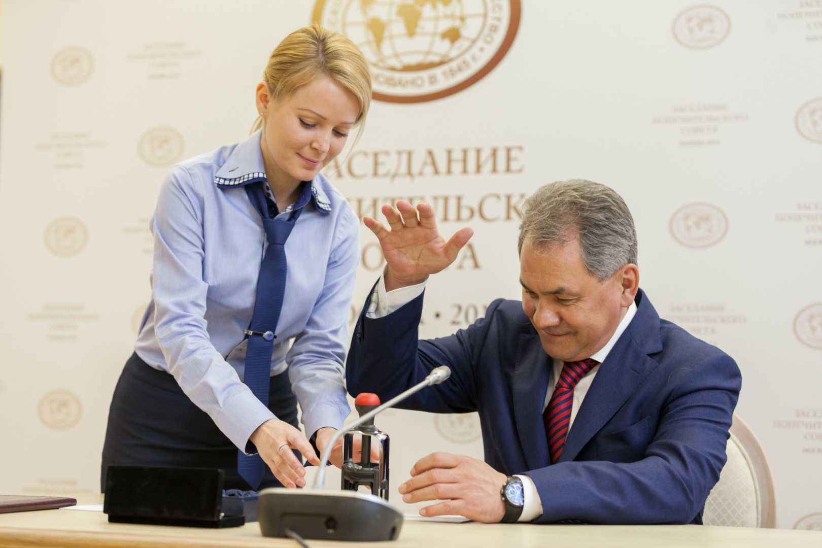 Президенту Русского географического общества Сергею Кужугетовичу Шойгу - 60 лет