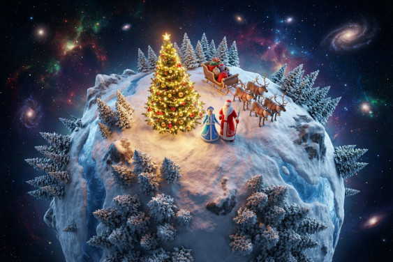 The Russian Geographical Society Wishes its Colleagues and Friends a Happy New Year!