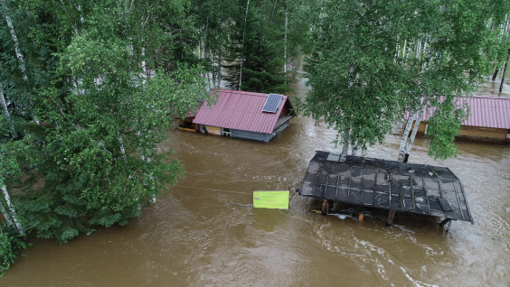 В Амурской области затопило заповедник "Норский"