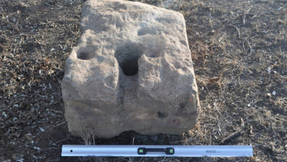 Ancient Geoglyphs and Anchor Stone Found Near Astrakhan
