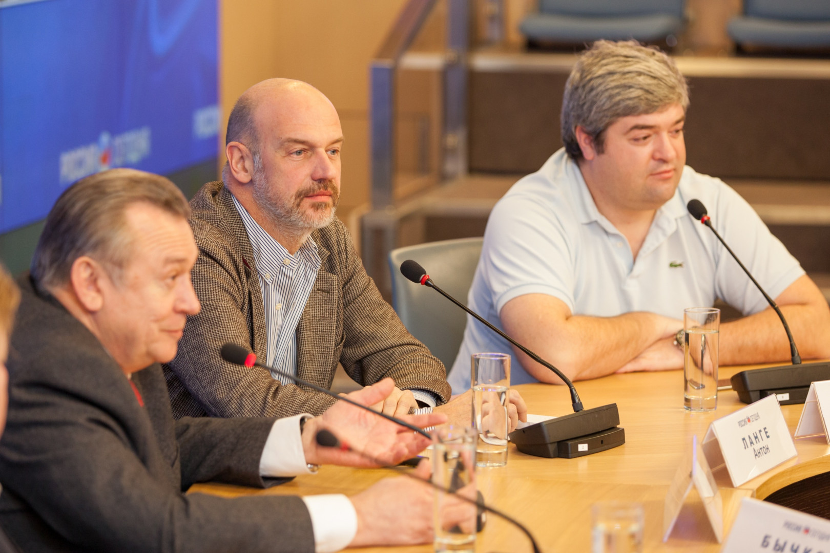 Пресс-конференция, посвященная предстоящему фестивалю "Первозданная Россия"