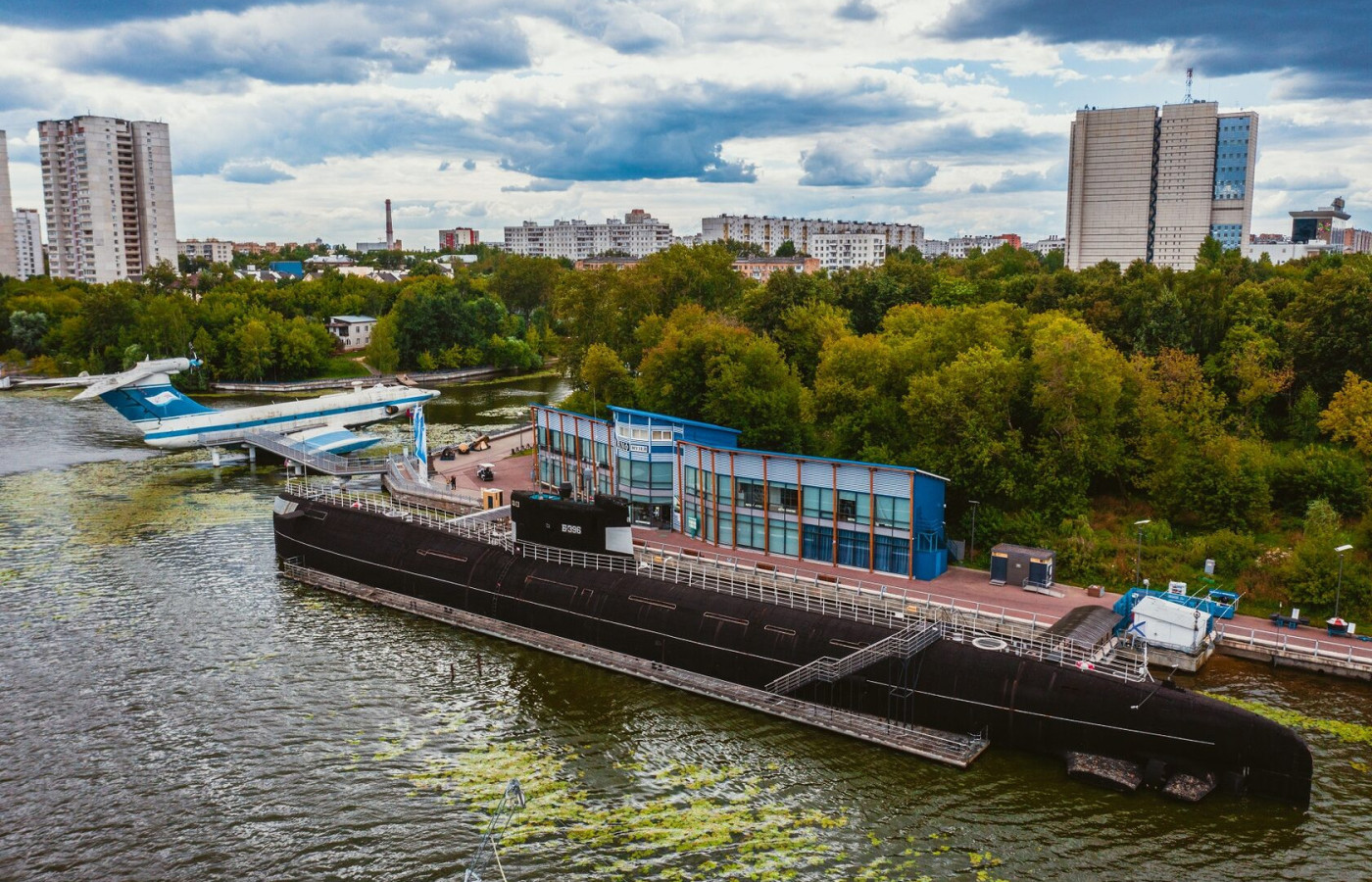 Подводная лодка Б-396 «Новосибирский комсомолец». Фото: музейно-парковый комплекс «Северное Тушино»