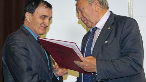 Александр Чибилёв награждён медалью Л.С.Берга
