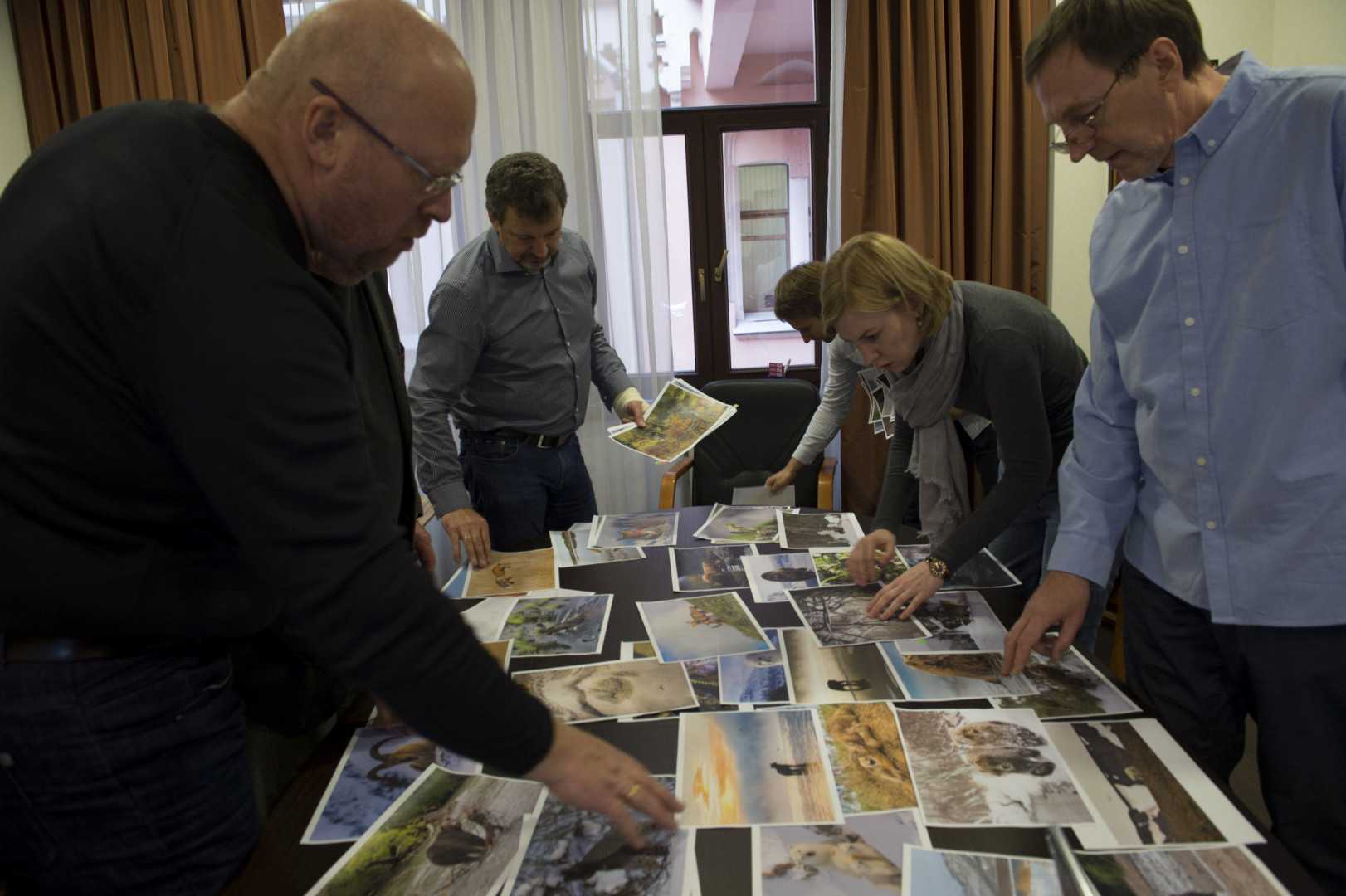 Заседание Экспертной комиссии фотоконкурса Русского географического общества «Самая красивая страна»