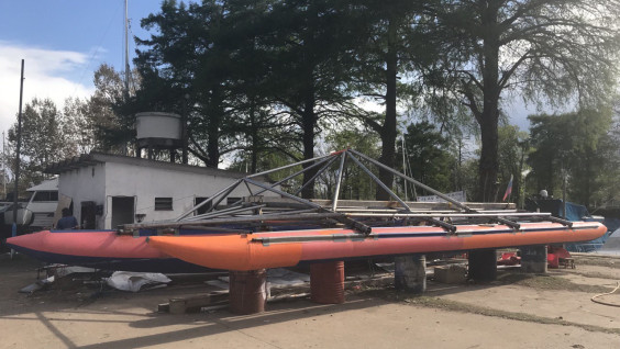 Тримаран кругосветки РГО станет прочнее и комфортнее