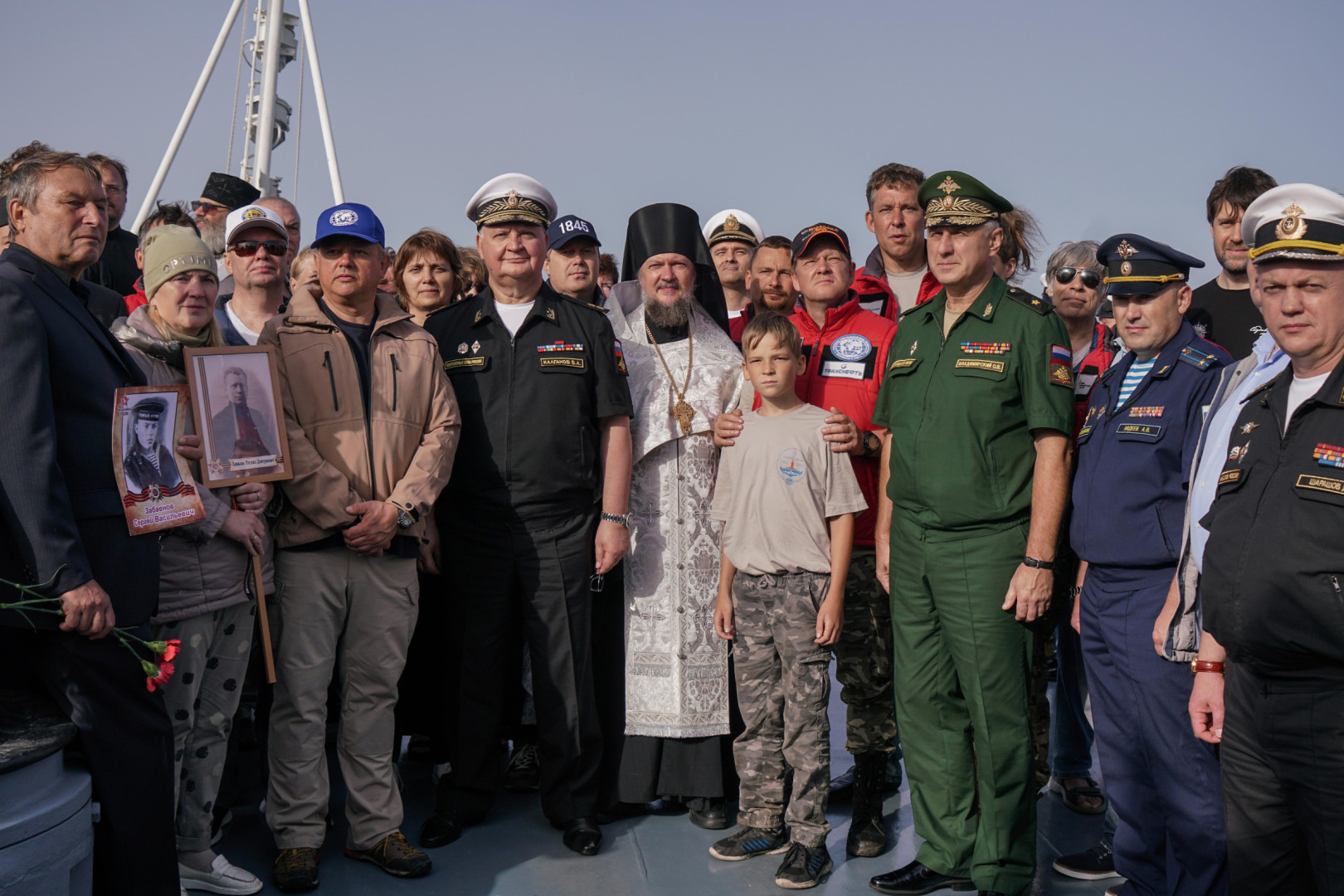 Мемориальная акция "Голоса погибших кораблей" на внешних островах Финского залива – Гогланде и Большом Тютерсе