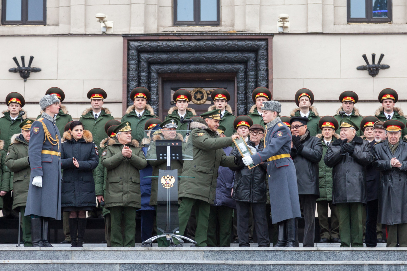 Открытие памятника героям Первой мировой и Великой Отечественной войн