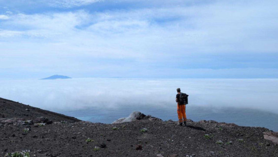 Russian Expedition Completes Laser Scan of Matua Island