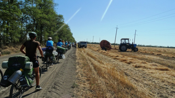 Более 2000 км за 55 дней на велосипедах, рафтах и пешком