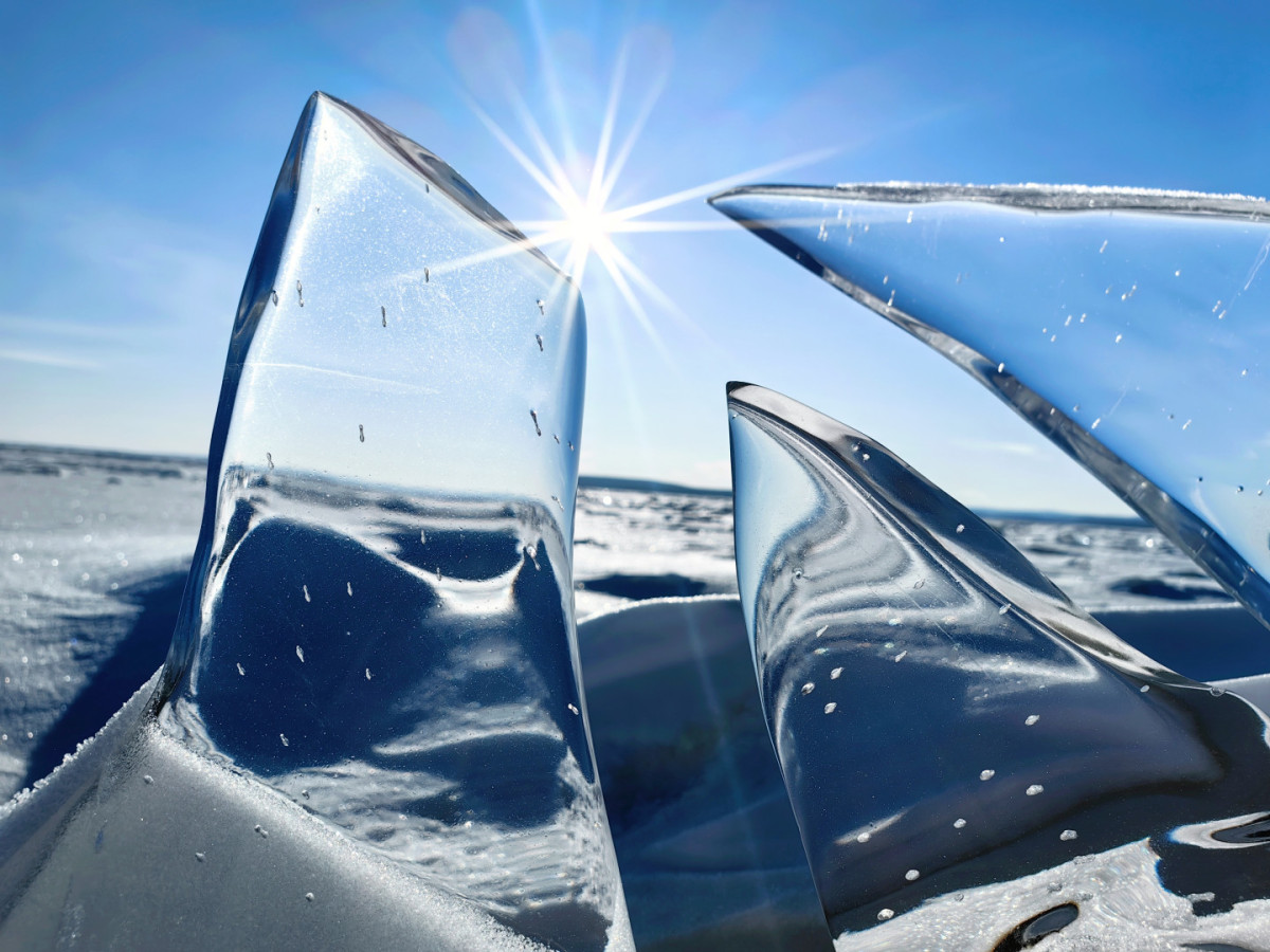 Сквозь призму льда. Фото: Анастасия Асадуллина, участник конкурса РГО «Самая красивая страна»