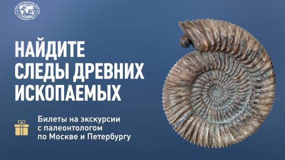Сфотографируйте окаменелость и выиграйте геологическую экскурсию для взрослых и детей
