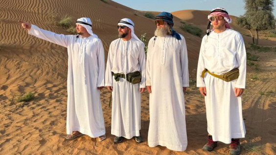 На верблюдах по Эмиратам: экспедиция Федора Конюхова пройдет 560 км в песках