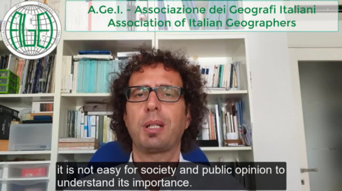 Поздравление от Ассоциации итальянских географов