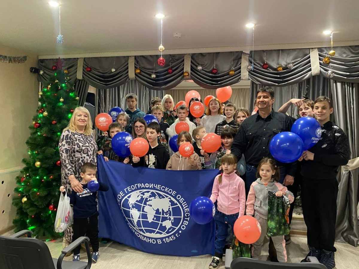 Участники акции «География — детям» в городе Спасске. Фото: Пензенское областное отделение РГО