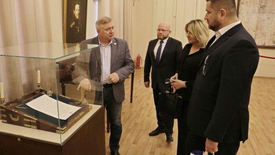 Руководство АУИПИК посетило петербургскую Штаб-квартиру РГО