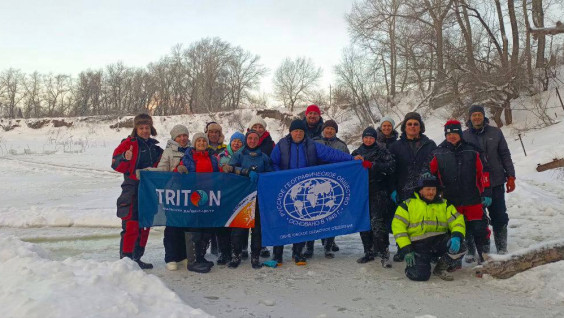 Activists of the RGS have Raised New Treasures of the "Bone Lens" from the Bottom of the Tobol