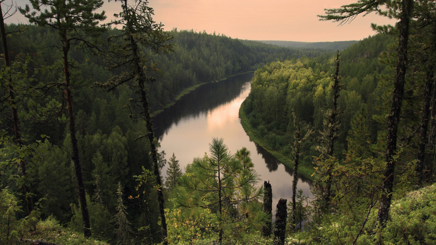 Истоки реки Северная Сосьва берут свое начало на восточном склоне Уральских гор. Вначале это две реки: Большая Сосьва и Малая Сосьва. Затем они сливаются, образуя Большую Сосьву. Фото: участник фотоконкурса «Самая красивая страна» Галина Ильясова