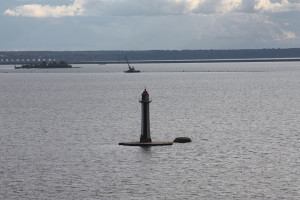 Передний (восточный) створный маяк Морского канала