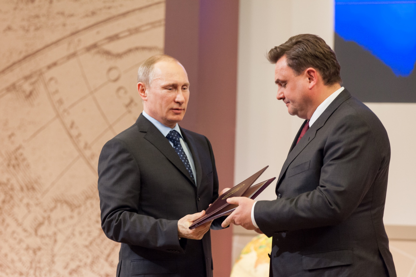 Заседание Попечительского Совета Русского географического общества (15 апреля 2014 года)