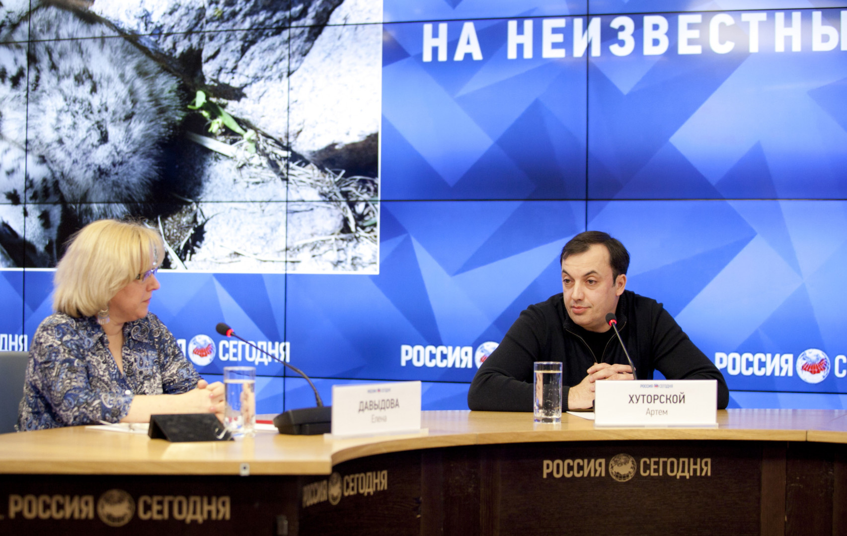 Пресс-конференция, посвященная конкурсу волонтёров на право участия в экспедиции "Гогланд"