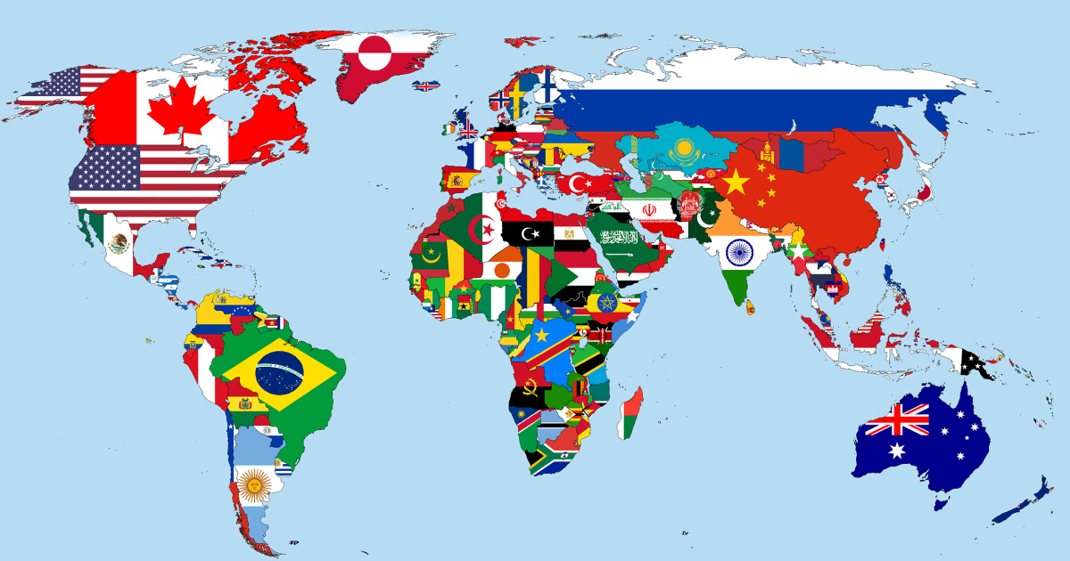 Политическая карта мира 2025 год