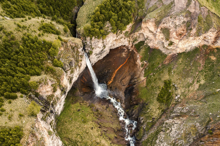 KyzylSu Waterfall