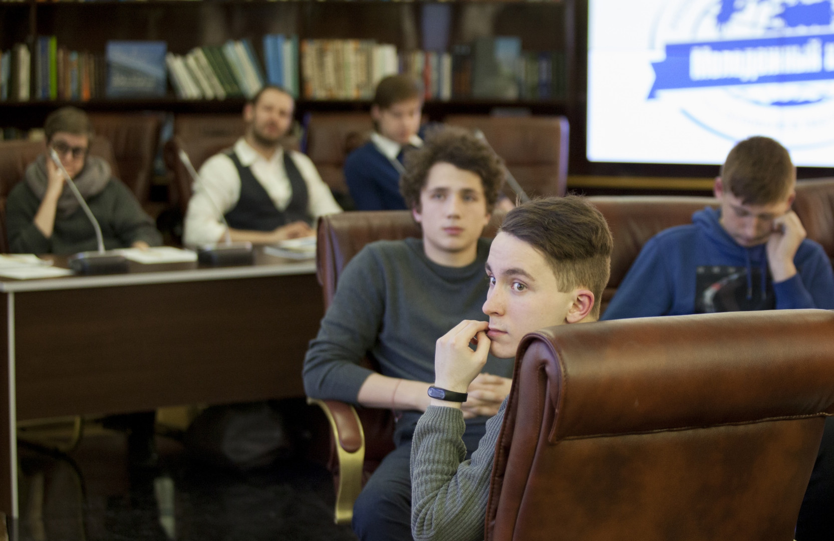 Заседание Молодежного интеллектуального клуба РГО на тему: "Карьерные перспективы молодого географа"