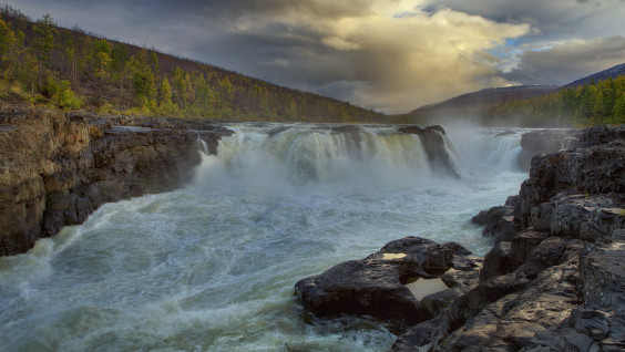 Энергия свободного падения: самые крупные водопады России