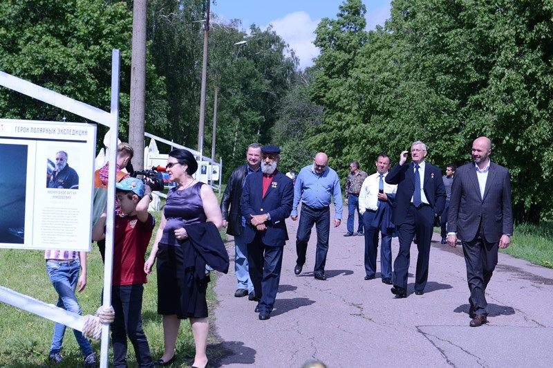 Аллея героев полярных экспедиций