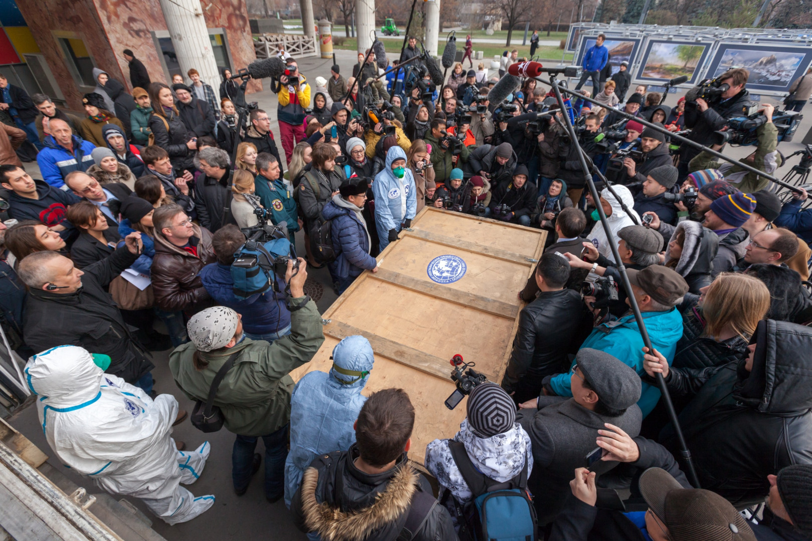 Встреча знаменитого Якутского мамонтенка Юка (28.10.2014)