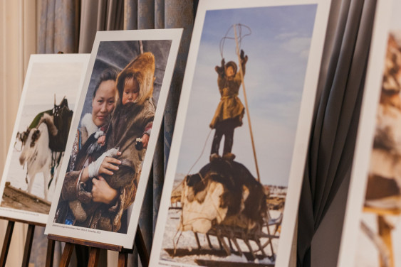 В Штаб-квартире РГО в Санкт-Петербурге открылась выставка «Атлас кочевых технологий»