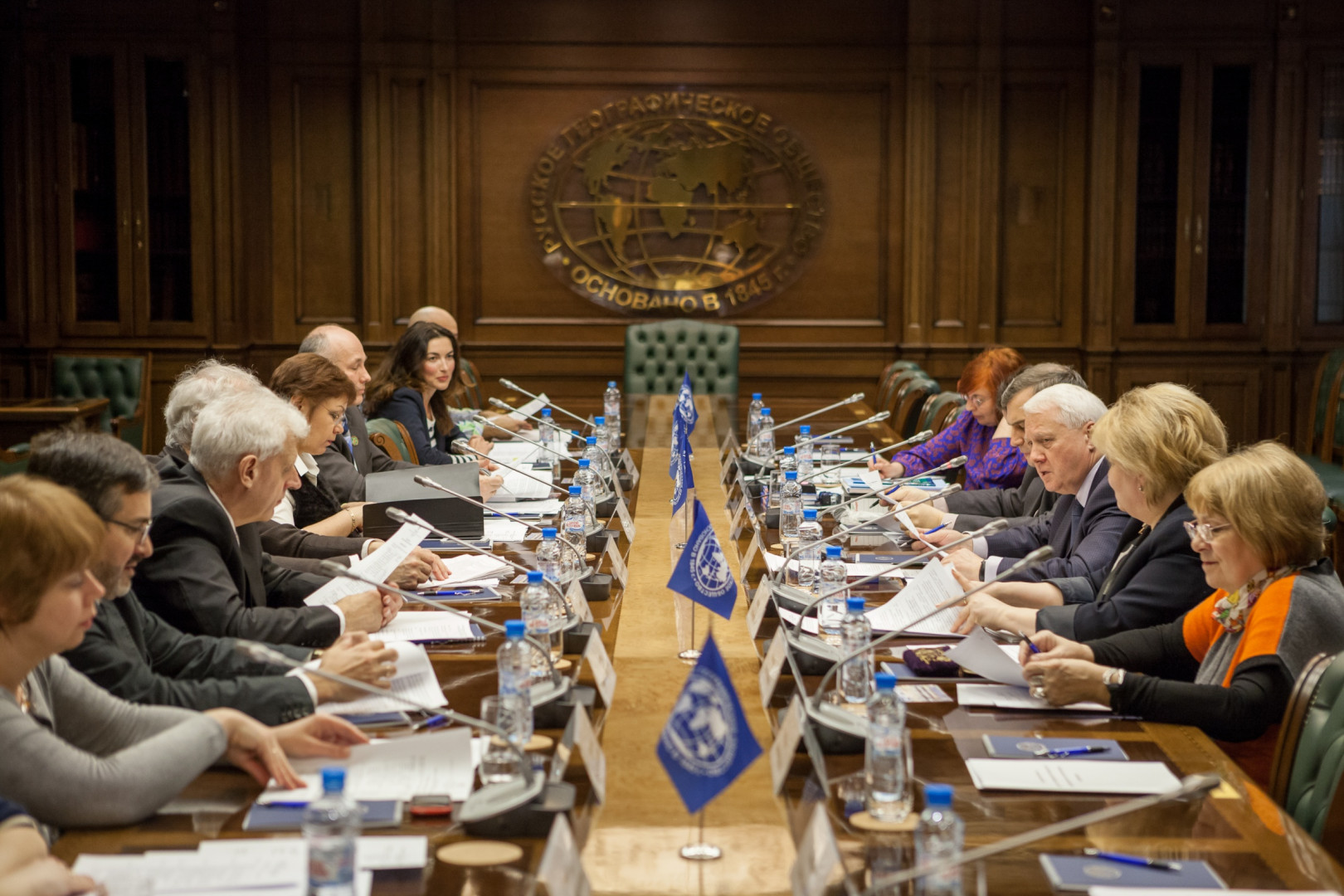 Первое заседание Комиссии Русского географического общества по географическому и экологическому образованию ( 19 марта 2014 года )
