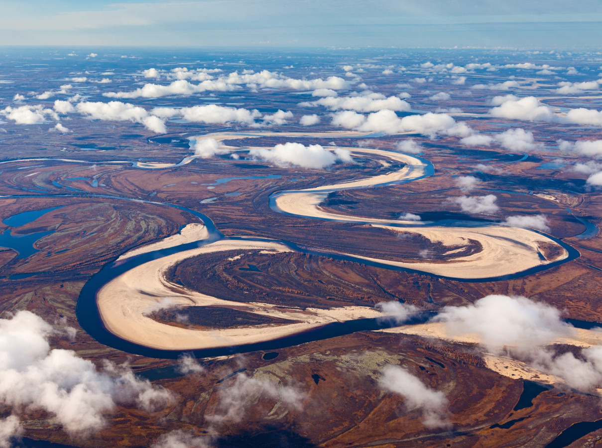 Долина реки Хадуттэ в Ямало-Ненецком АО. Фото: Владимир Мельников, участник конкурса РГО 
