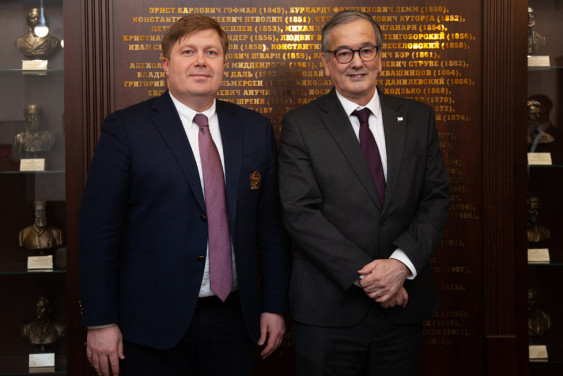 Штаб-квартиру РГО посетил посол Аргентины: в планах – открытие экспедиционно-туристского центра