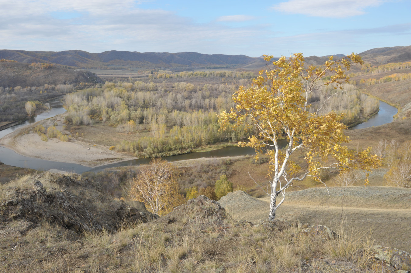 Хребет Шайтан-Тау в Оренбургской области 