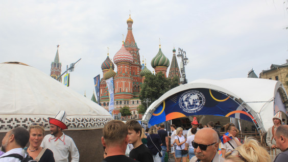 Фестиваль РГО вызвал огромный интерес у гостей и жителей Москвы